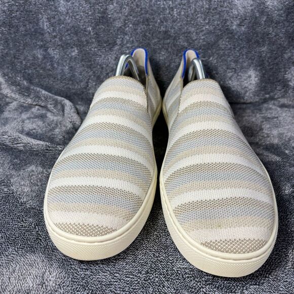 Rothys Golden Stripe Original Slip On Sneakers Size 11.5 - Picture 5 of 9